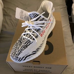Zebra yeezys